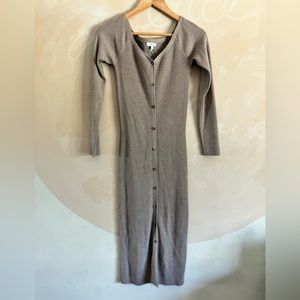 Reiss Camille Sweater Dress Ribbed Sz Sm